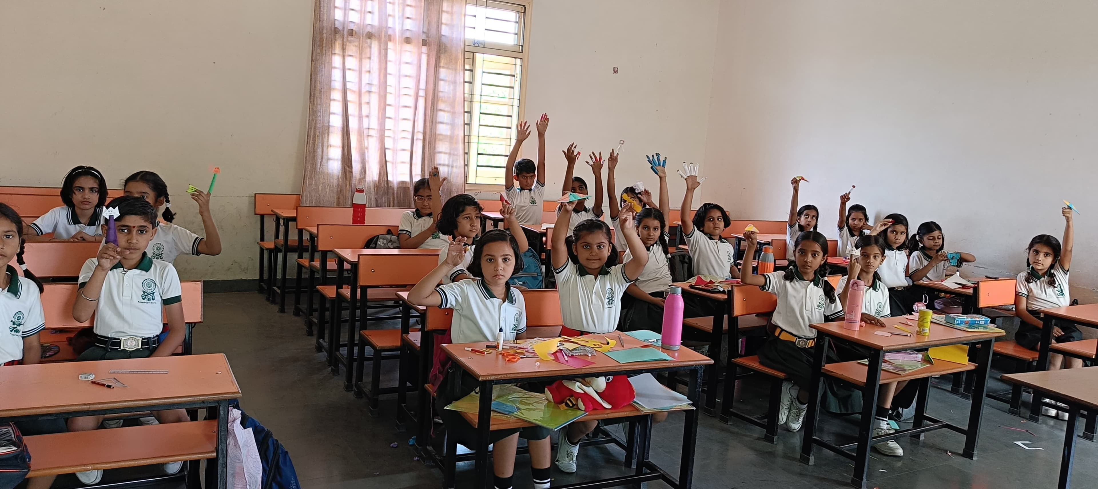 LPS Vidyawadi campus life and transport fleet
